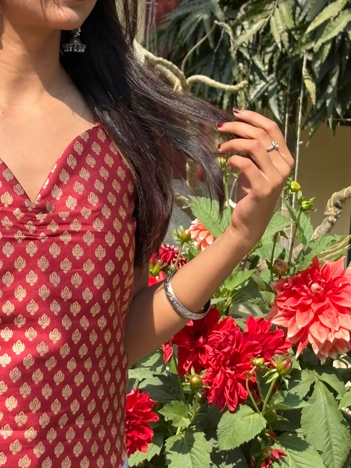 Laila - Banarasi Kurti Top